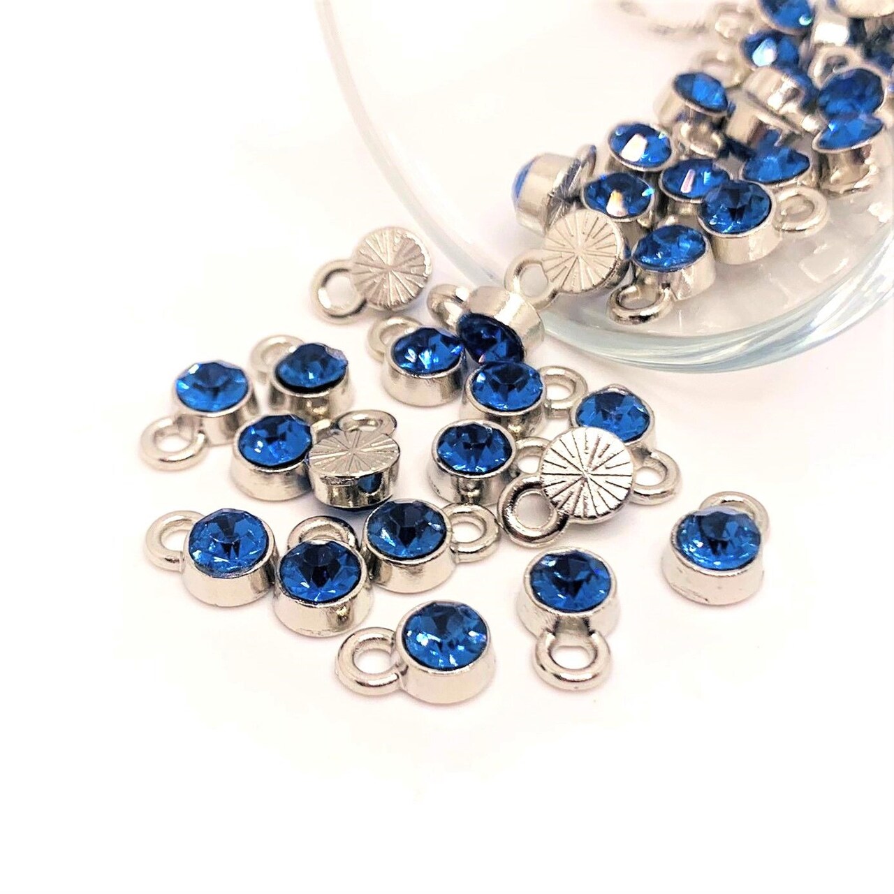 Light blue birthstone on sale